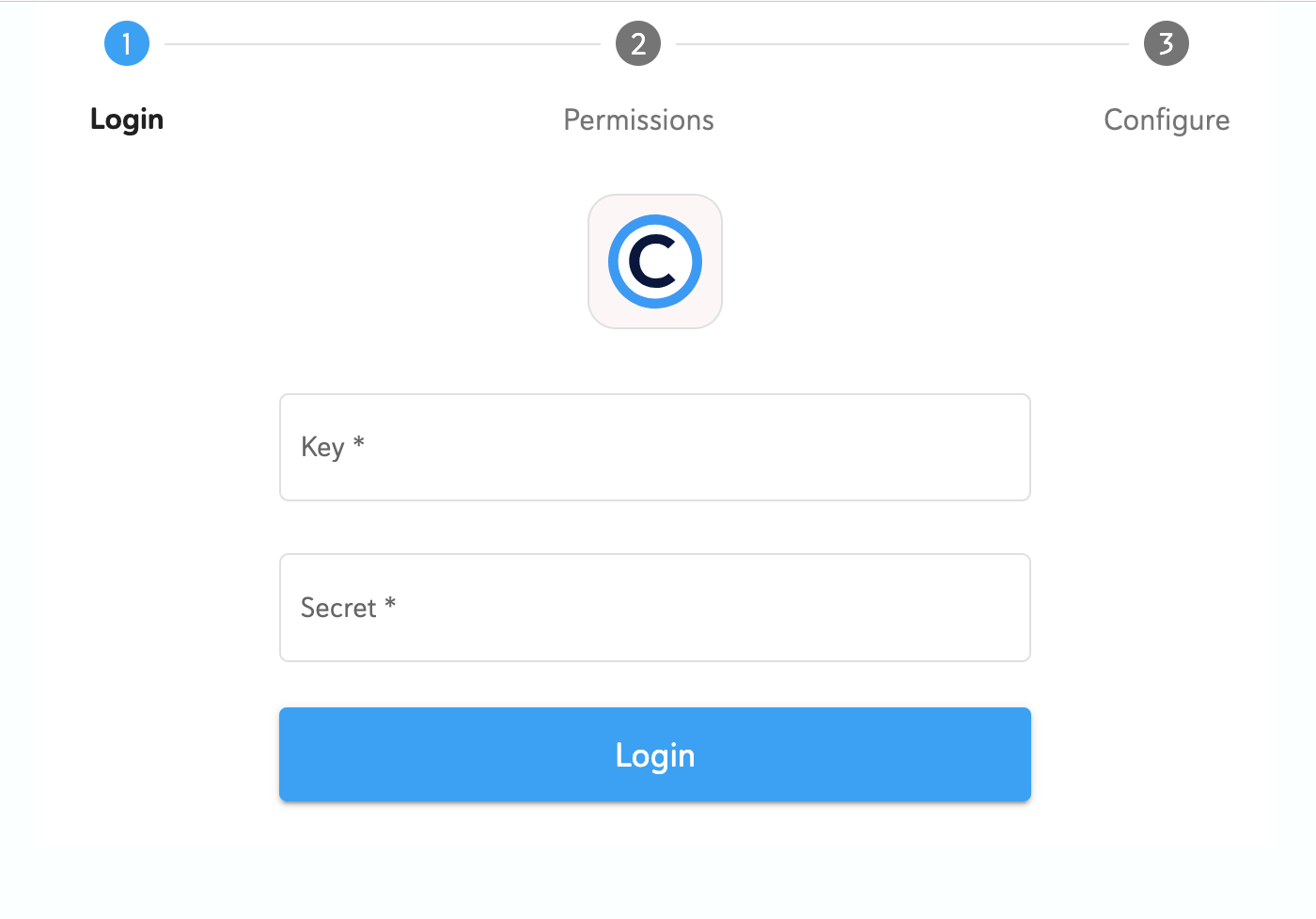 CopyLeaks login window