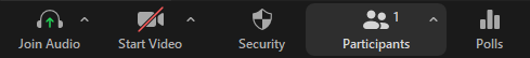 Video call interface with participant count.